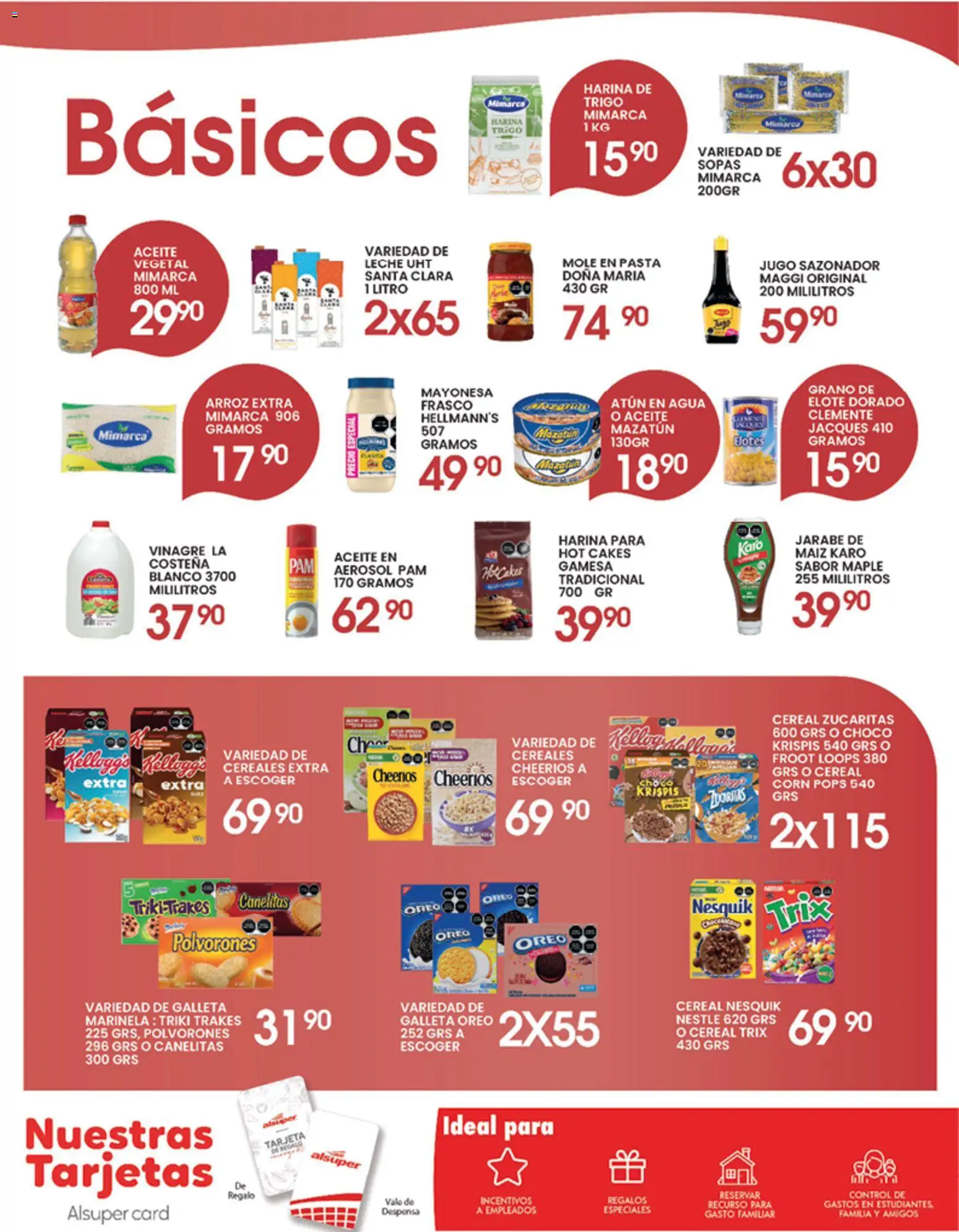 Nuevas ofertas de Alsuper válidas en toda la República Mexicana desde el 12.05.2026. ¡Encuentra las mejores ofertas en Alsuper folleto Laguna! | Página: 6 | Productos: Atún, Agua, Arroz, Galletas