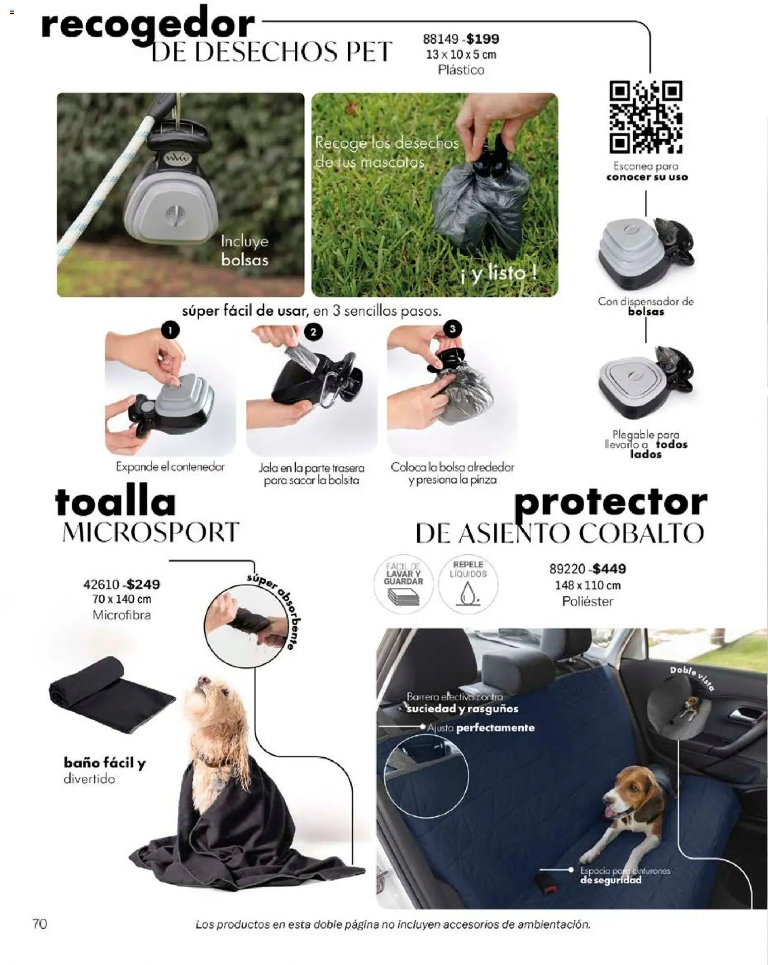 Nuevas ofertas de Vianney válidas en toda la República Mexicana desde el 14/09/2026. ¡Encuentra las mejores ofertas en Vianney catálogo Biasi! | Página: 72 | Productos: Bolsa, Toalla, Contenedor, Pinza