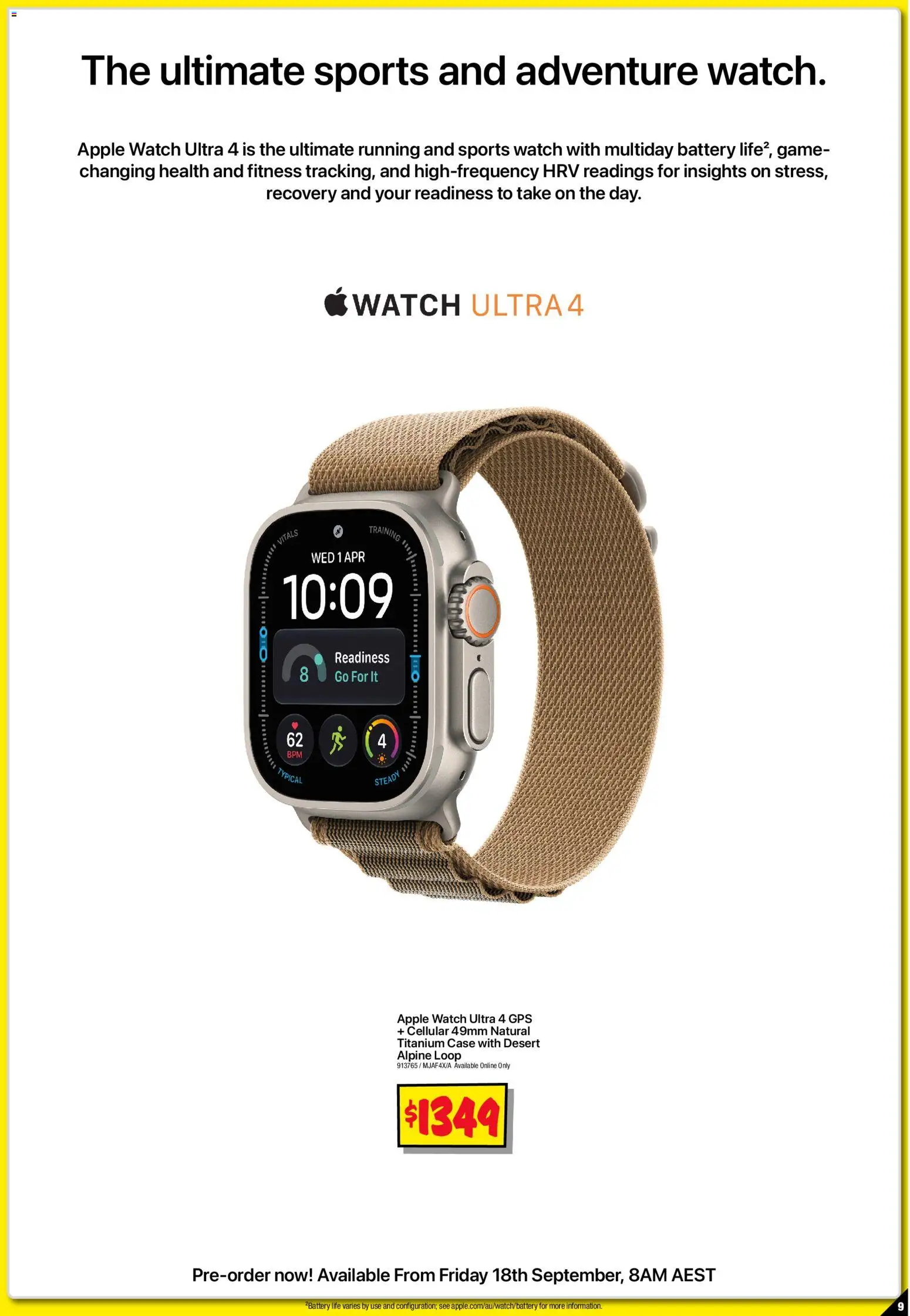 JB Hi-Fi catalogue - valid from 12/09/2026 | Page: 9 | Products: Battery, Watch, Game, Case
