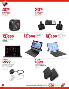 Vista previa de City Club catálogo, nuevo folleto de la tienda, válido en México a partir del 01.04.2026 | Página: 6 | Productos: Usb, Tablet, Proyector, Cargador