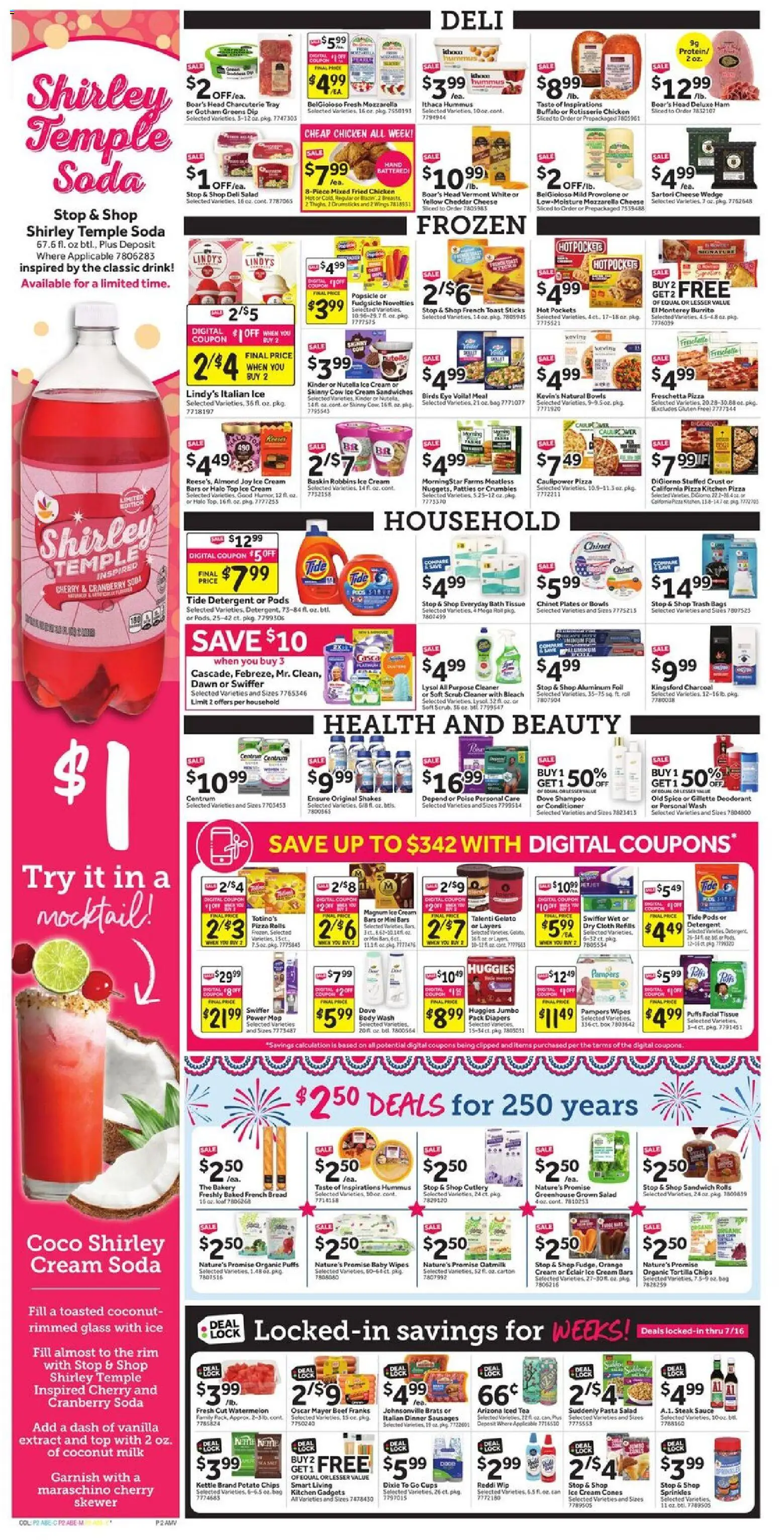 Stop & Shop Weekly Circular - NY - valid from 07/03/2026 | Page: 4 | Products: Bakery, Detergent, Salt, Kettle