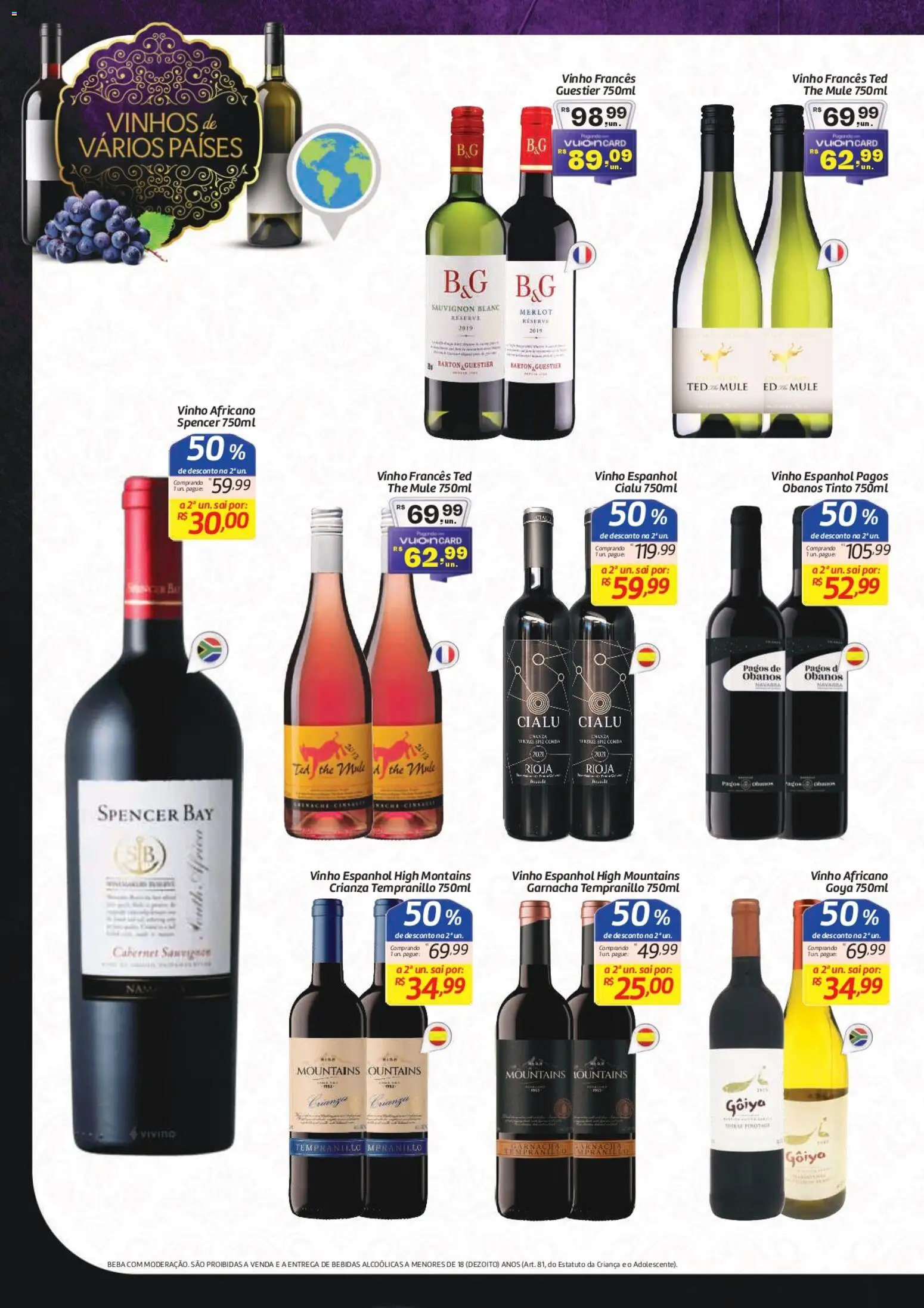 Comper Folheto - válido de 04/06/2026 | Página: 6 | Produtos: Vinho