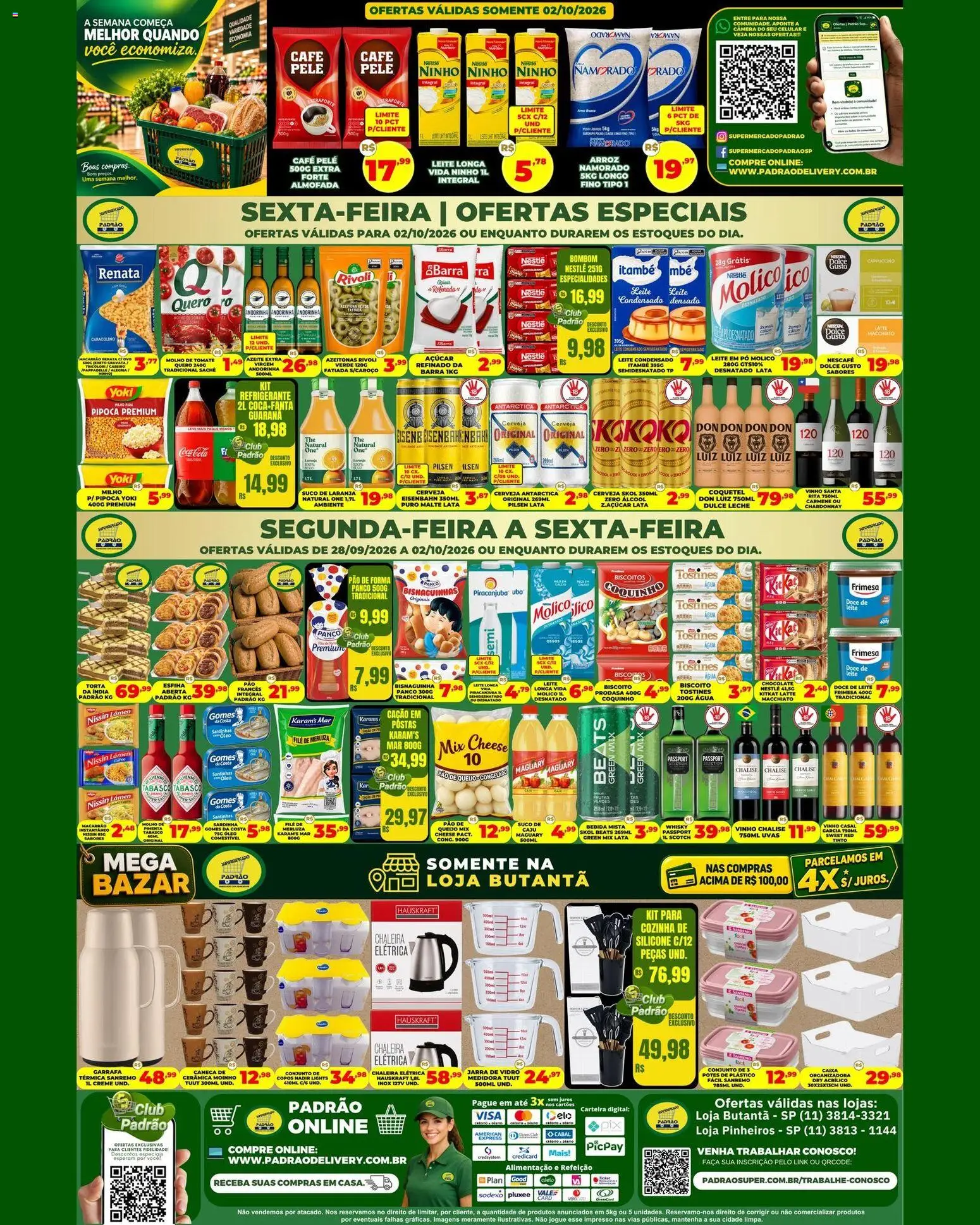 Supermercado Padrão Folheto - válido de 28/09/2026 | Página: 2