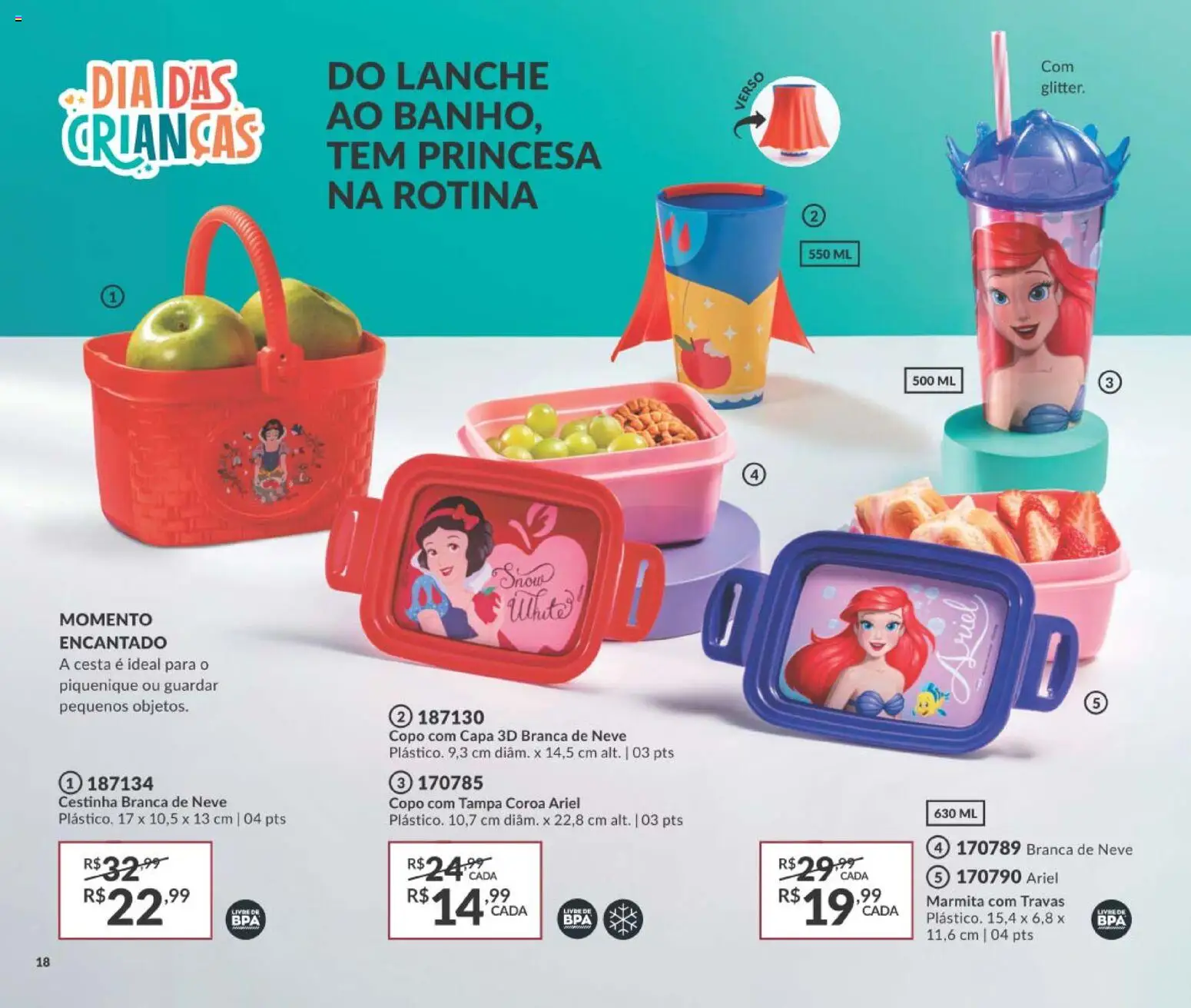 Avon Folheto - válido de 21/09/2026 | Página: 18 | Produtos: Ariel, Cesta