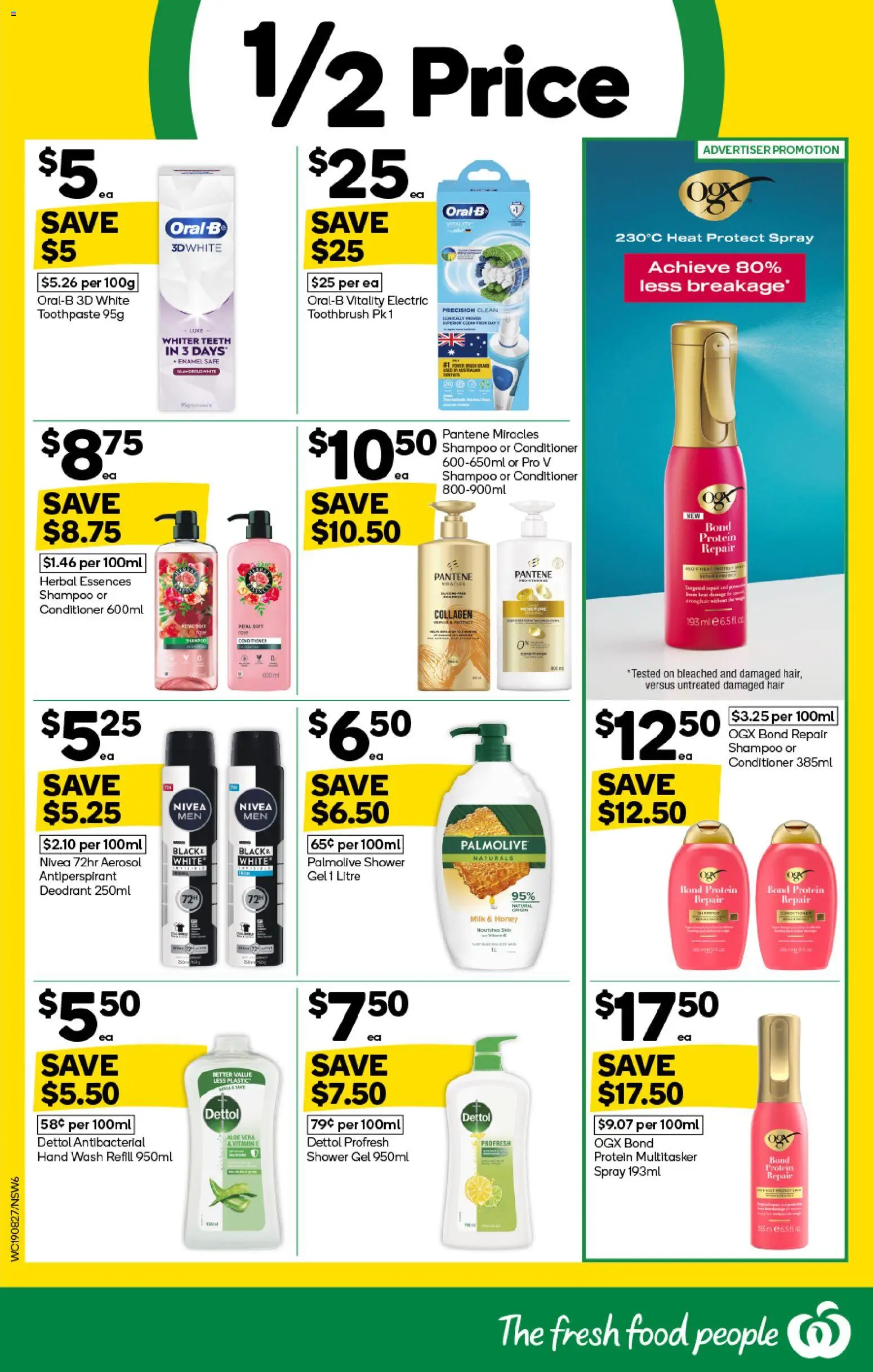 Woolworths catalogue - valid from 19/08/2026 | Page: 6 | Products: Milk, Protein, Safe, Hand wash