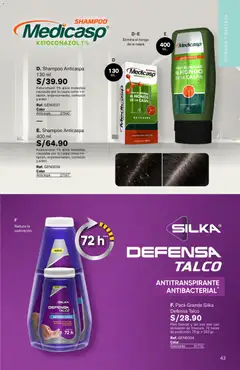 Vista previa de folleto Leonisa - Aliados Celebra A Mamá de la Leonisa válido desde 27.04.2026 | Página: 43 | Productos: Shampoo, Desodorante, Antitranspirante