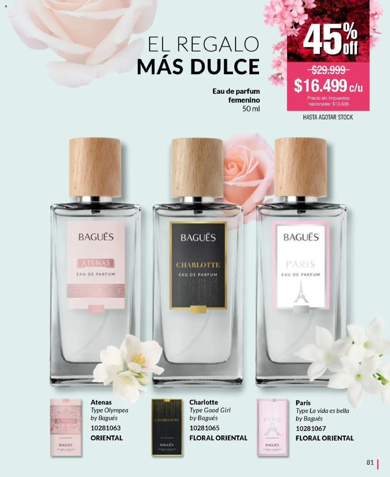 Bagués catálogo │ válido desde el 21/09/2026 | Página: 81 | Productos: Dulce