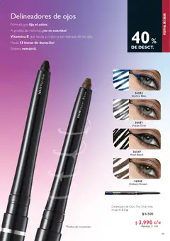 Oriflame Catálogo válido desde el 09.05.2026 | Página: 13 | Productos: Delineador de ojos, Delineador