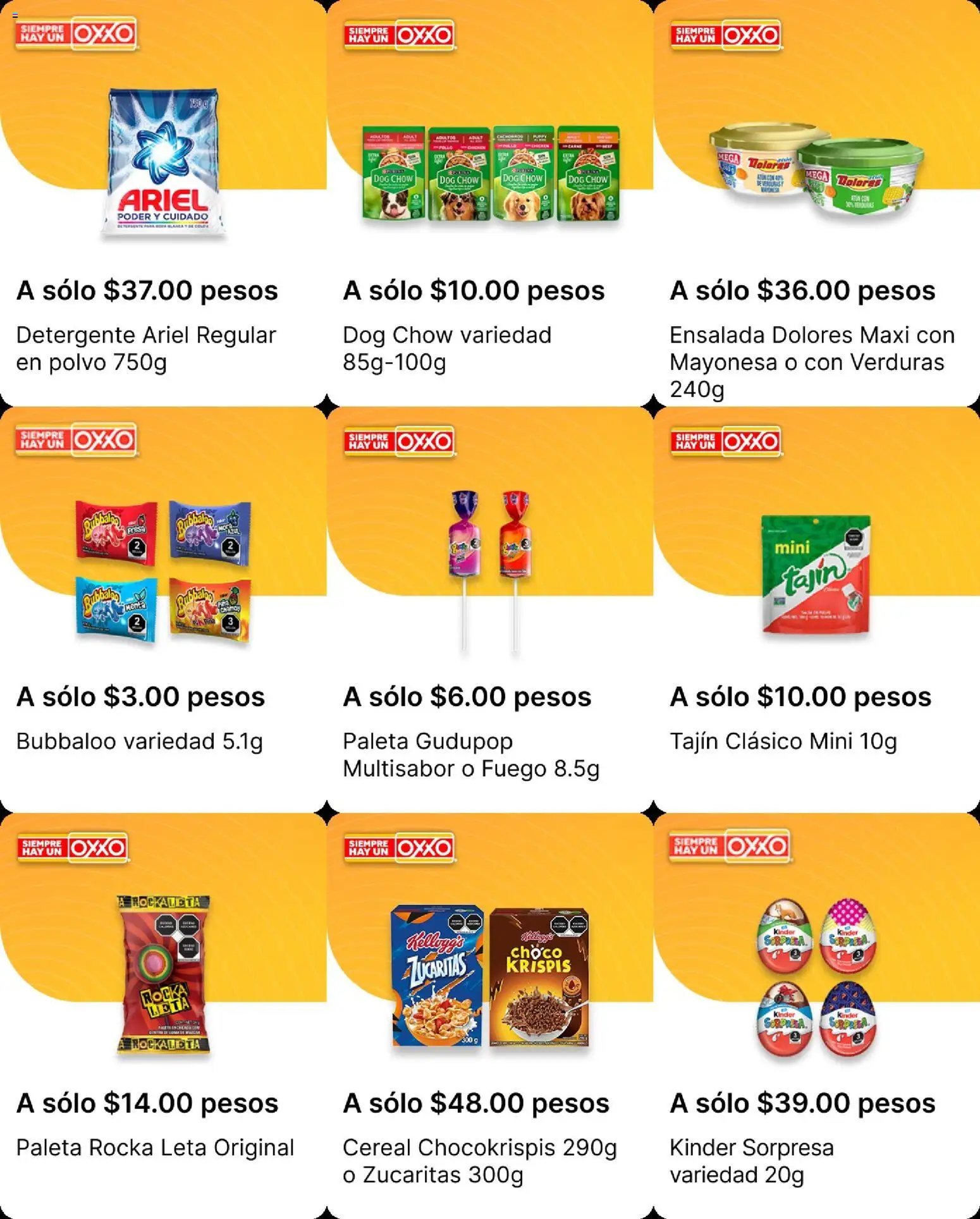 Catálogo OXXO - Página 8 - Ofertas válidas hasta el 31 de octubre de 2026