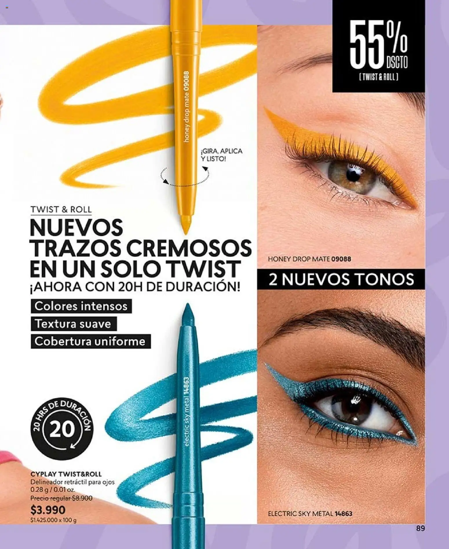 Catálogo CyZone Campaña 13 │ válido desde el 25.07.2026 | Página: 101 | Productos: Mate, Delineador