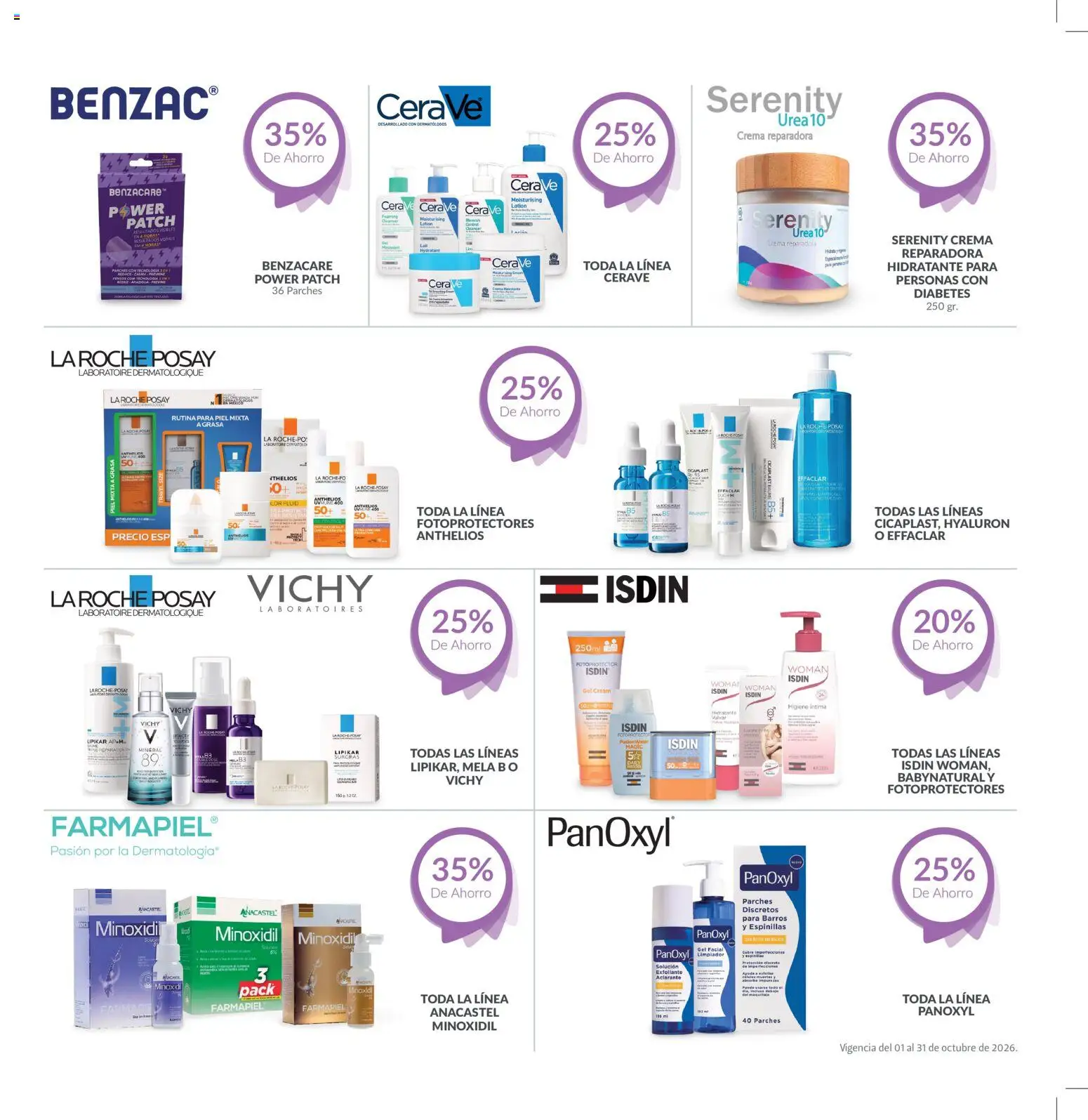 Nuevas ofertas de Farmacia Guadalajara válidas en toda la República Mexicana desde el 01/10/2026. ¡Encuentra las mejores ofertas en Farmacia Guadalajara catálogo Dermo! | Página: 3 | Productos: Serum, Loción corporal, Té, Toallas
