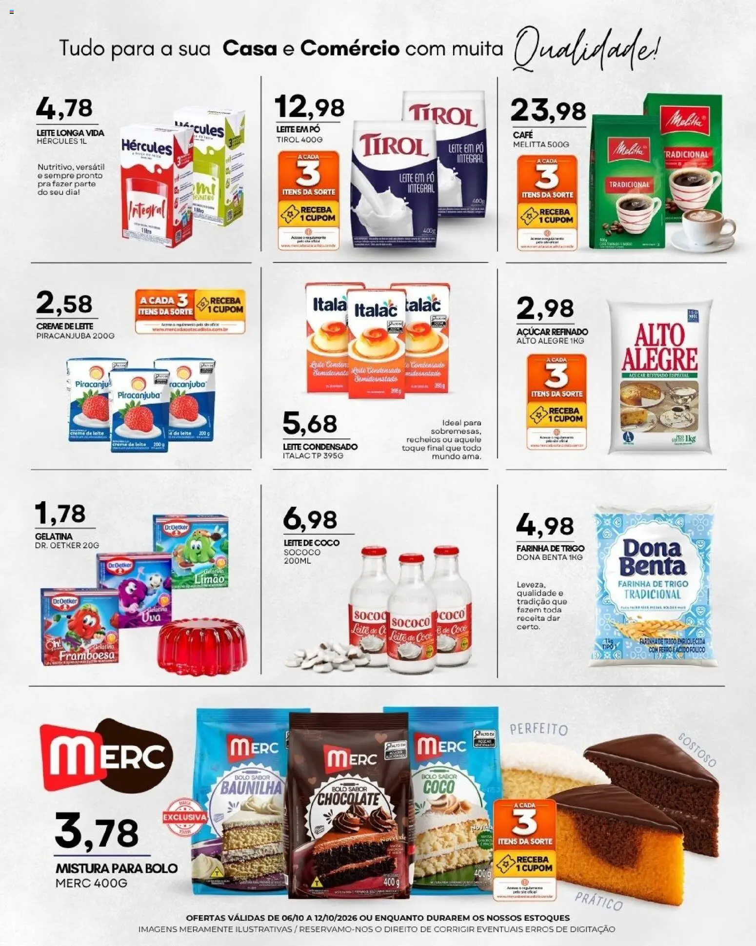 Mercadão Atacadista Folheto - válido de 06/10/2026 | Página: 8
