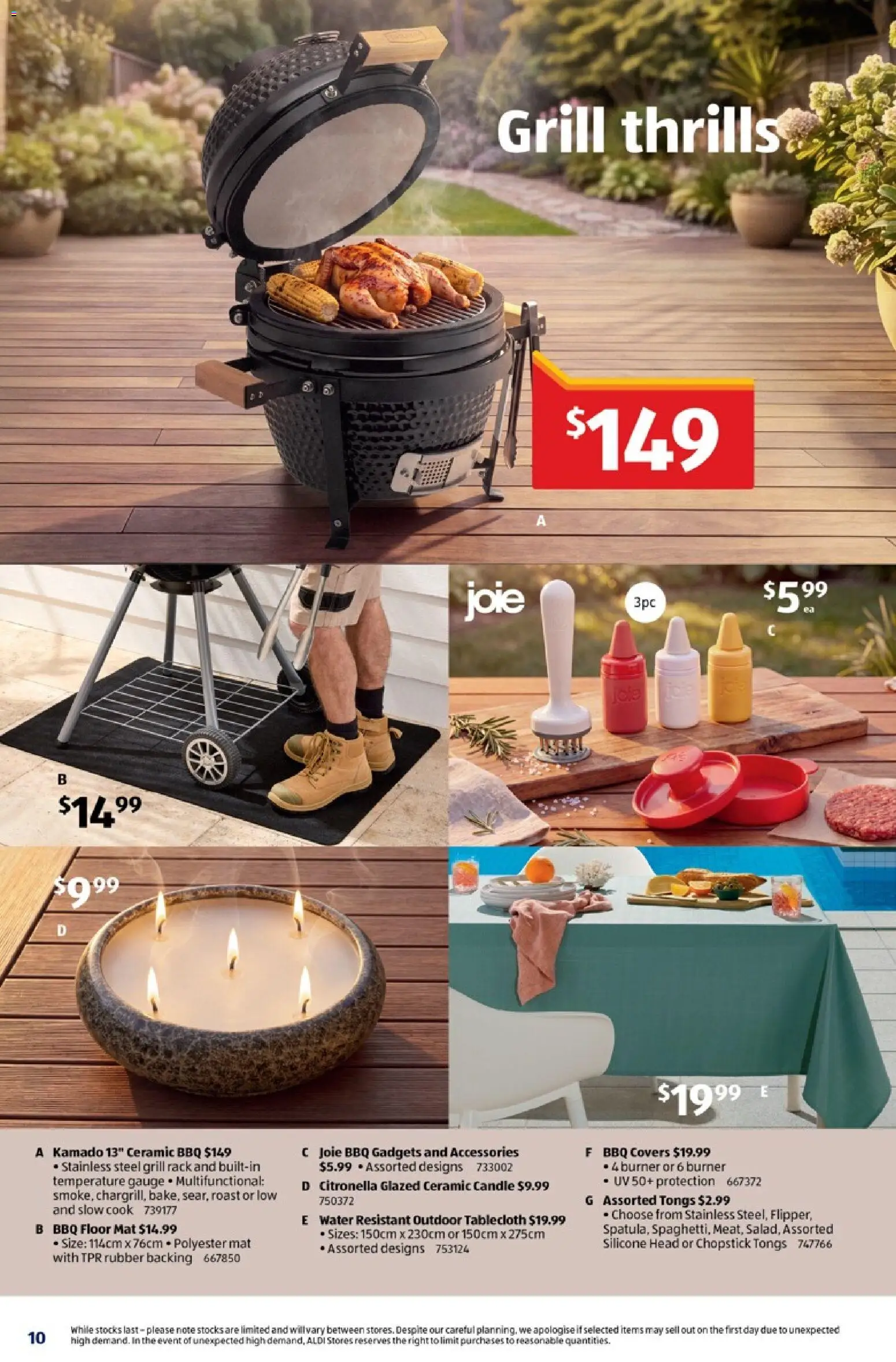 Aldi catalogue - valid from 30/09/2026 | Page: 10 | Products: Water, Accessories, Candle, Chopstick