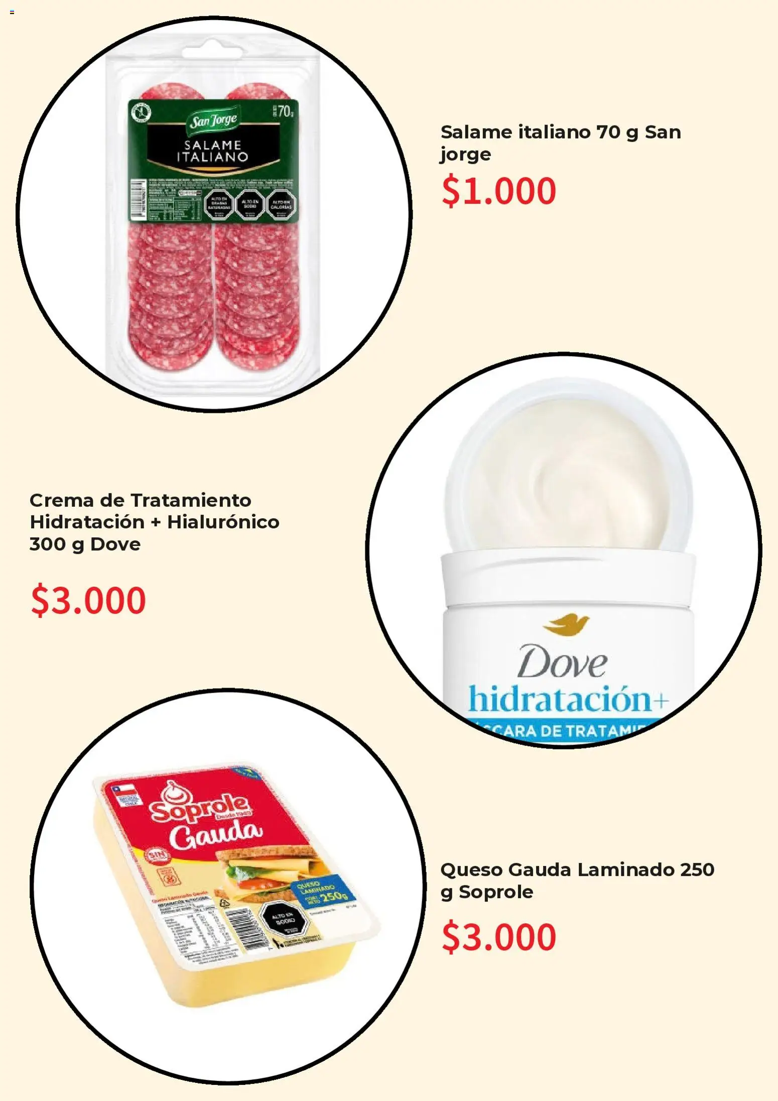 Super Bodega aCuenta Ofertas │ válido desde el 21.09.2026 | Página: 4 | Productos: Queso, Salame, Crema