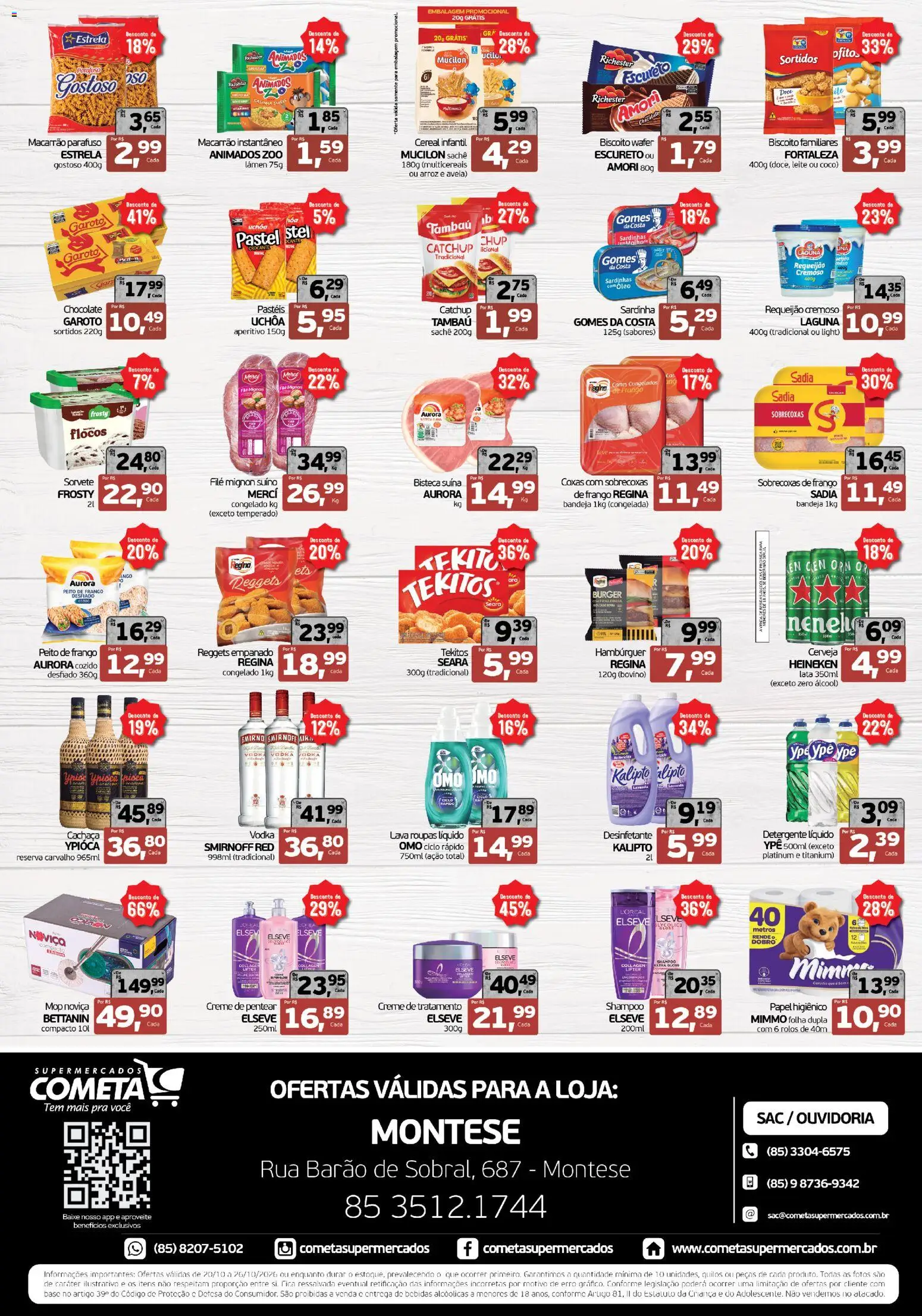 Cometa Supermercados Folheto - válido de 20/10/2026 | Página: 2