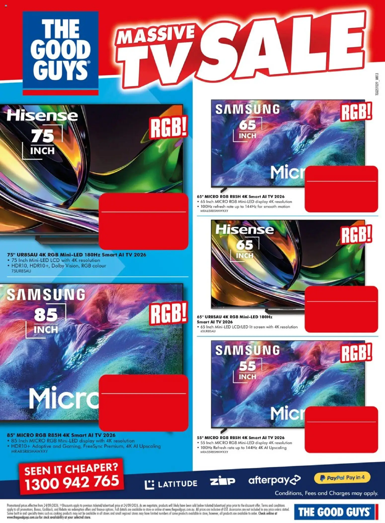 The Good Guys catalogue - valid from 24/09/2026 | Page: 9
