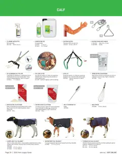 Preview of BMR - Agrizone - 2026 Farm Supply Guide from shop BMR valid from 09.01.2026 | Page: 28 | Products: Bag, Thermometer, Blanket, Oil