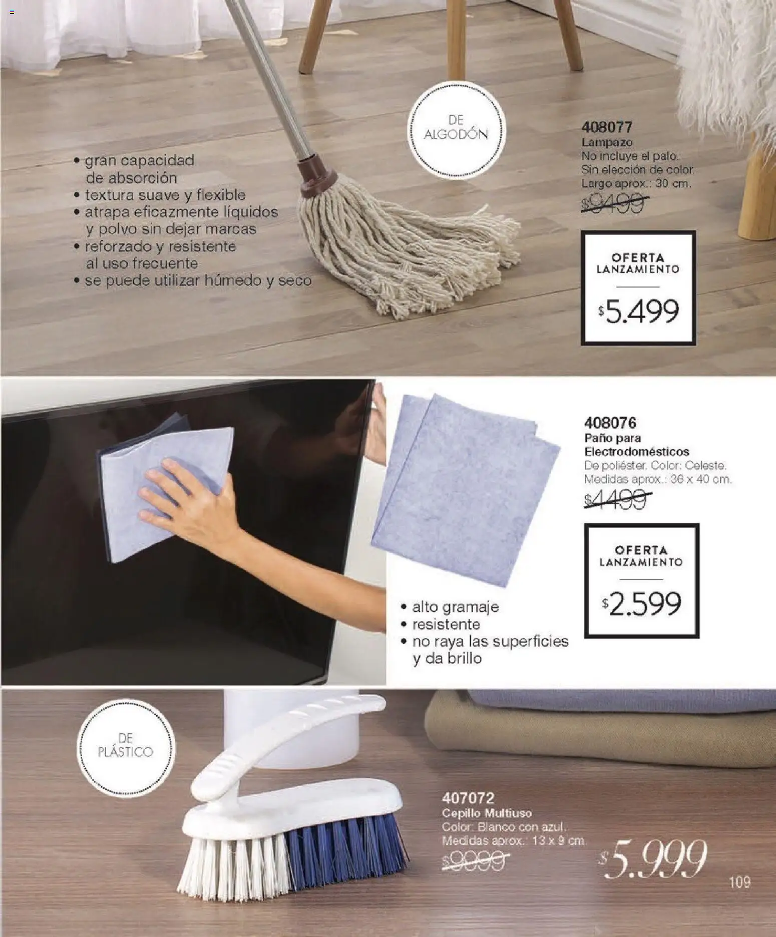 Violetta - Violetta Cosméticos │ válido desde el 09.03.2026 | Página: 109 | Productos: Algodón, Flexible, Polvo, Lampazo