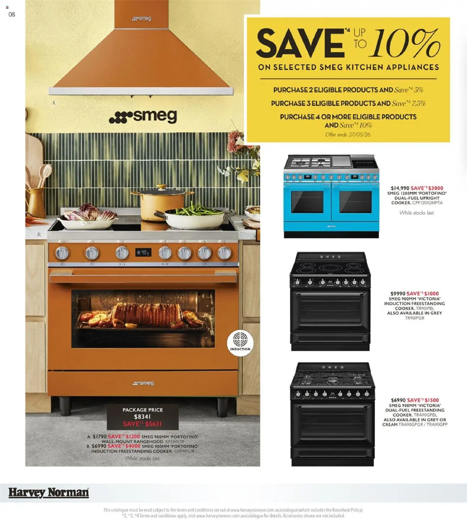 Harvey Norman catalogue - valid from 29.04.2026 | Page: 8 | Products: Cream, Accessories