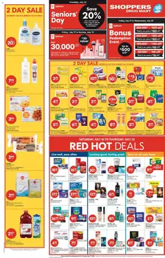 Preview of Shoppers weekly flyer / circulaire from shop Shoppers valid from Jul 17, 2026