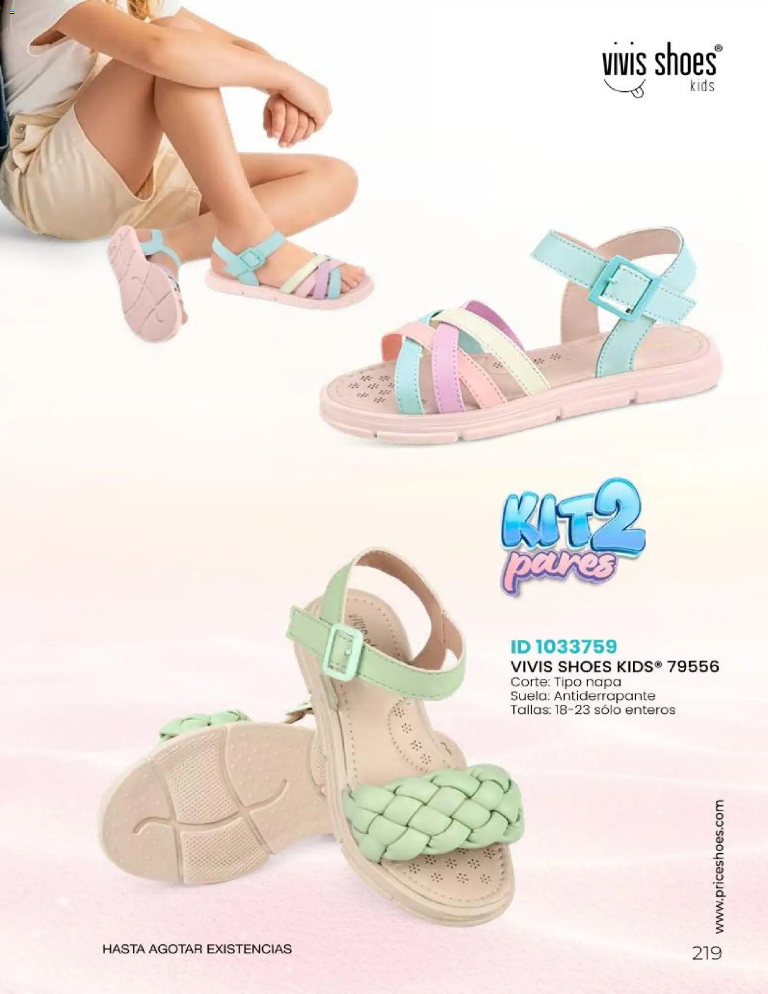 Nuevas ofertas de Price Shoes válidas en toda la República Mexicana desde el 23/06/2026. ¡Encuentra las mejores ofertas en Price Shoes catálogo Sandalias 2026! | Página: 219