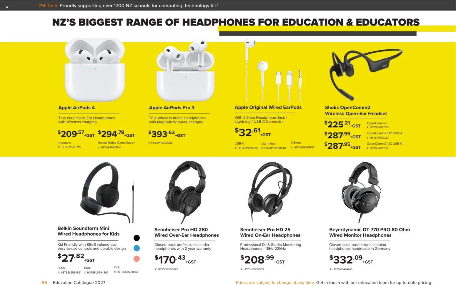 PB Tech catalogue from 15 Sept 2026 | Page: 56