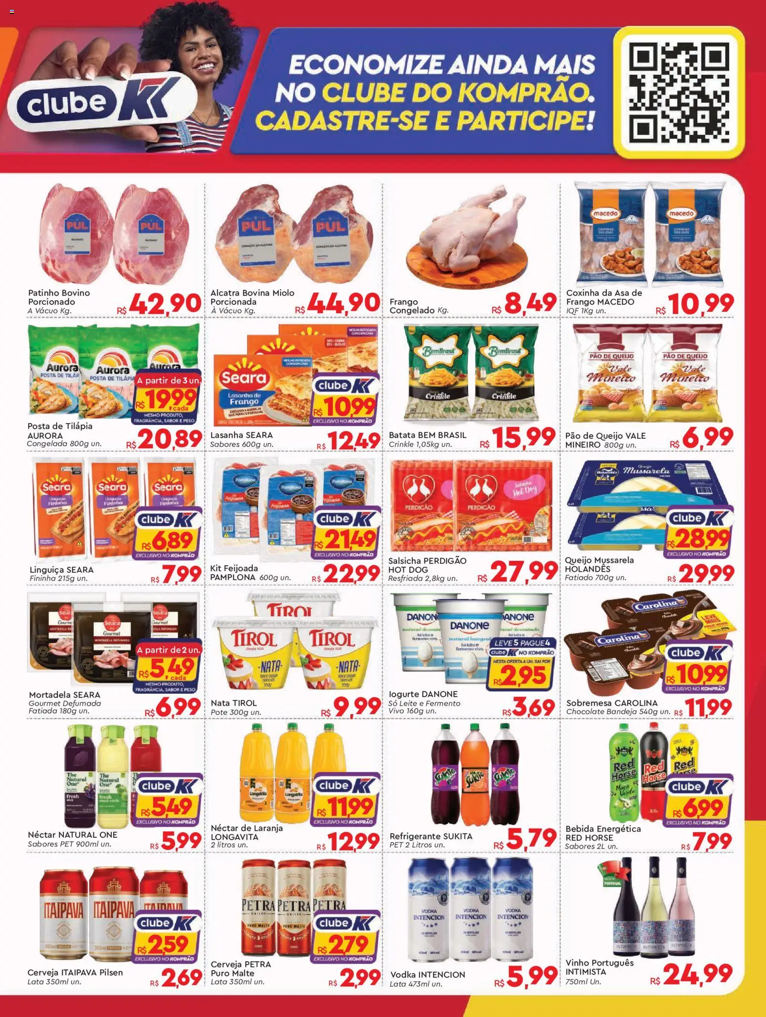 Komprao Atacadista Folheto - válido de 31/08/2026 | Página: 3 | Produtos: Sobremesa, Vinho, Bebida, Bandeja