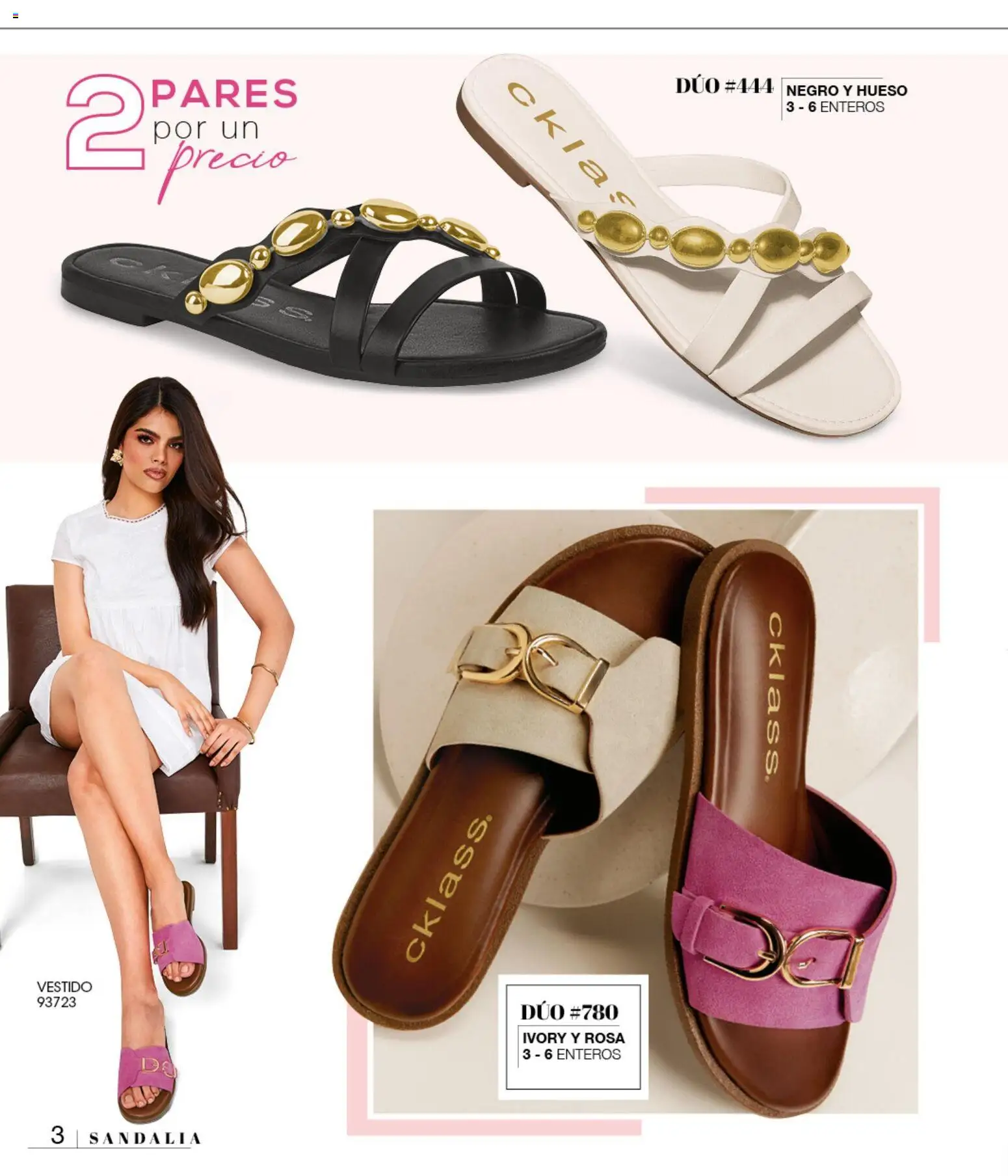 Nuevas ofertas de Cklass válidas en toda la República Mexicana desde el 08/07/2026. ¡Encuentra las mejores ofertas en Cklass catálogo Sandalias! | Página: 4 | Productos: Vestido
