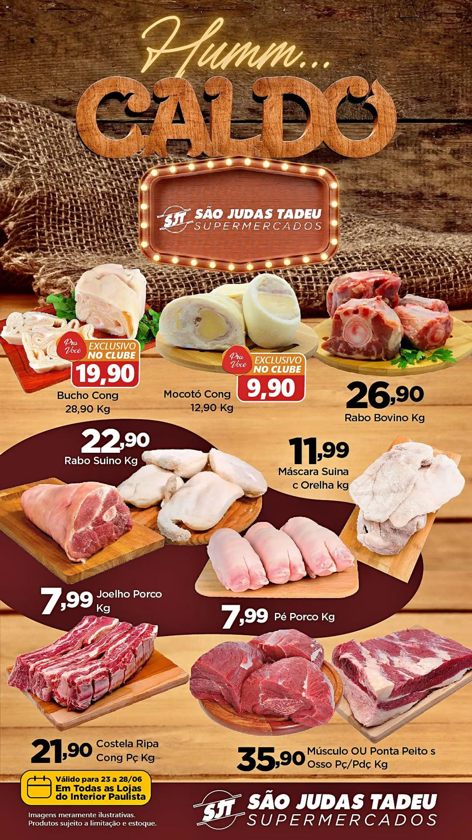 São Judas Tadeu Folheto - válido de 23/06/2026 | Página: 1 | Produtos: PC