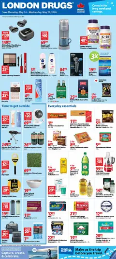 Preview of London Drugs weekly flyer / circulaire from shop London Drugs valid from 14.05.2026