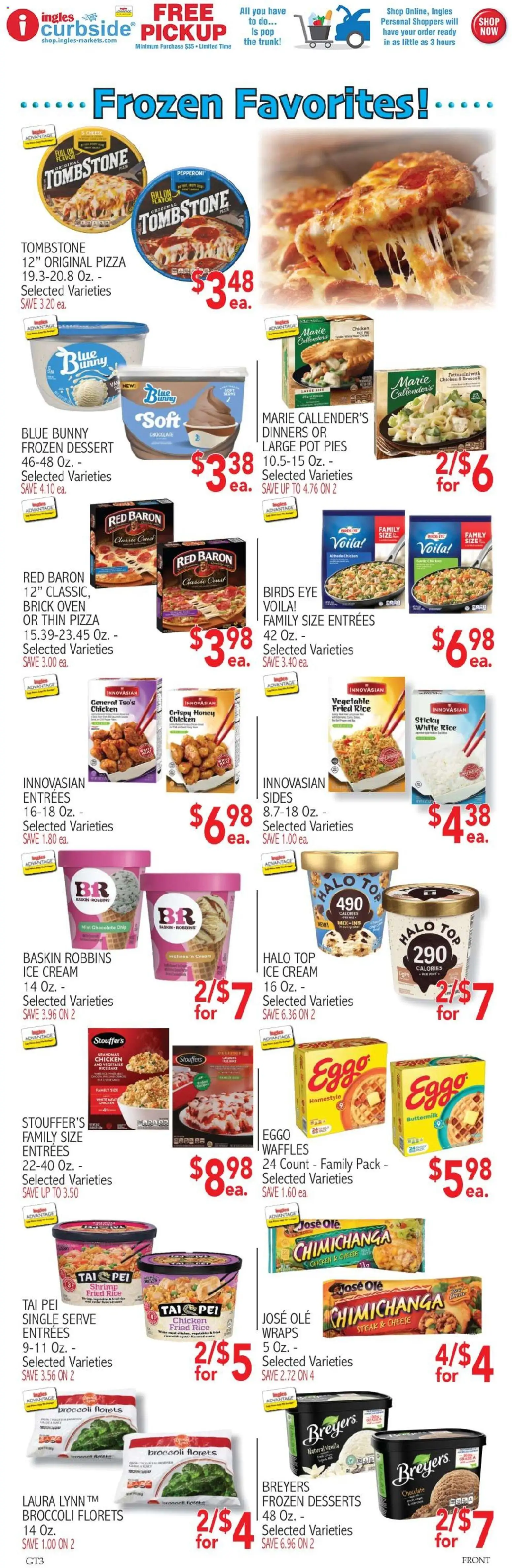 Ingles Weekly Ad - valid from 06.05.2026 | Page: 7 | Products: Wine, Cream, Sauce, Chocolate Chip