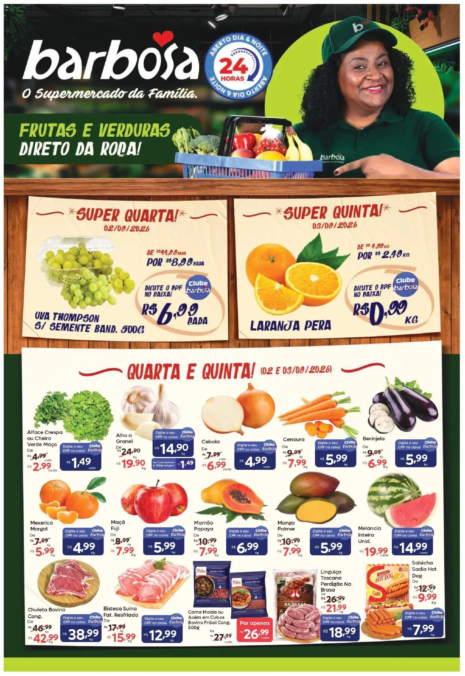 Barbosa Supermercados Folheto - válido de 02/09/2026 | Página: 1