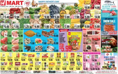 Preview of Hmart weekly ads valid from 19.06.2026