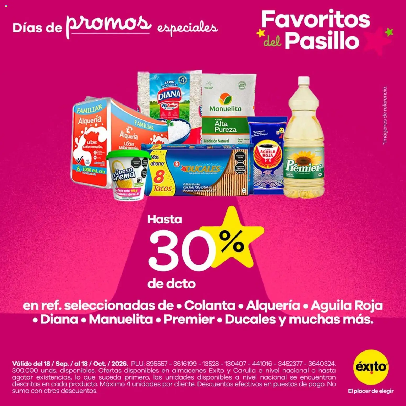 Éxito revista - valida desde el 18/09/2026 | Página: 7 | Productos: Crema, Peso, Leche, Queso