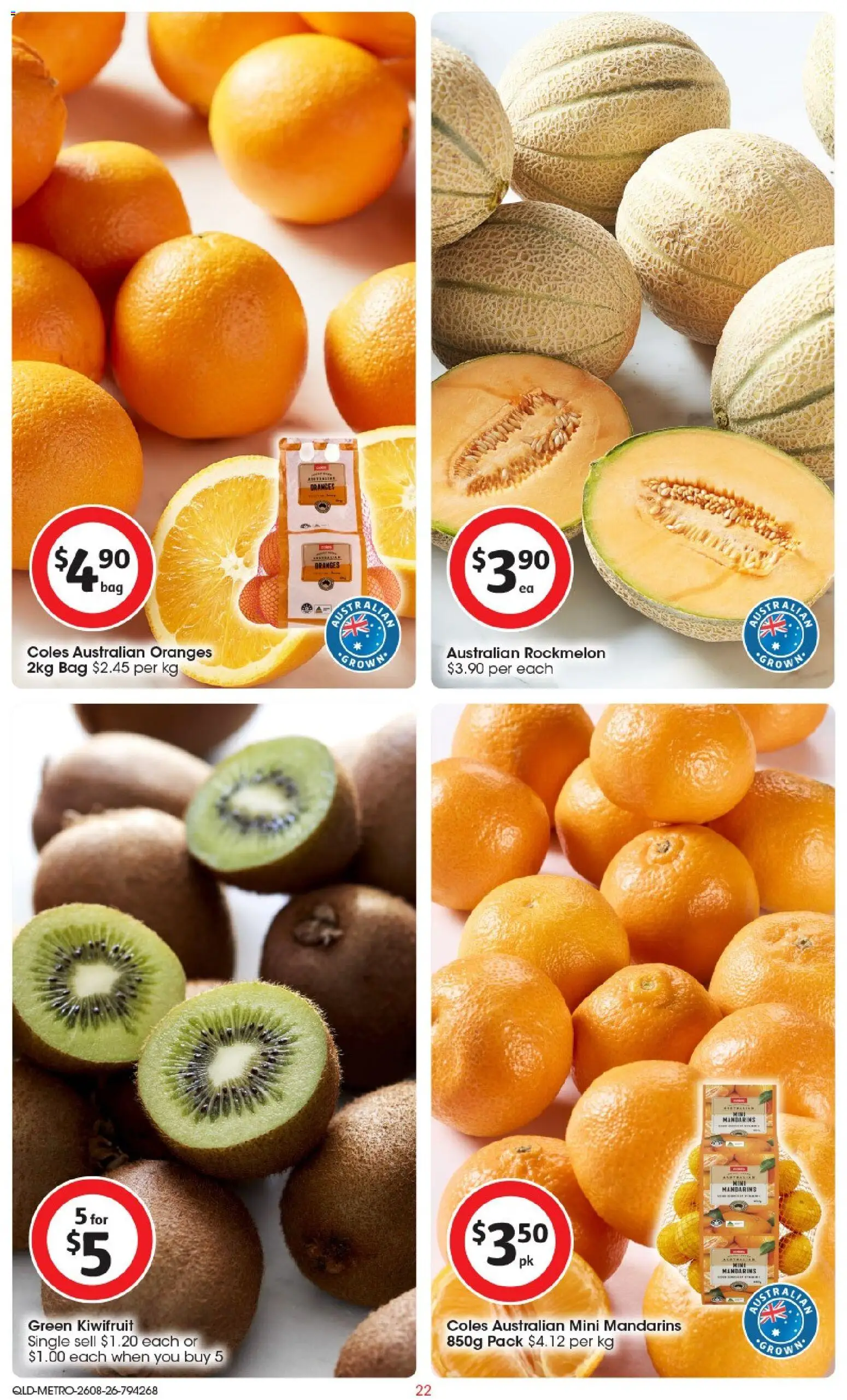 Coles catalogue - valid from 26/08/2026 | Page: 22