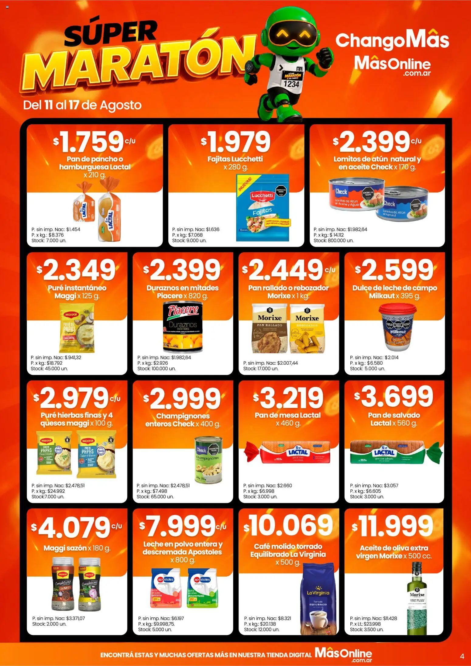 Changomas ofertas │ válido desde el 11/08/2026 | Página: 4
