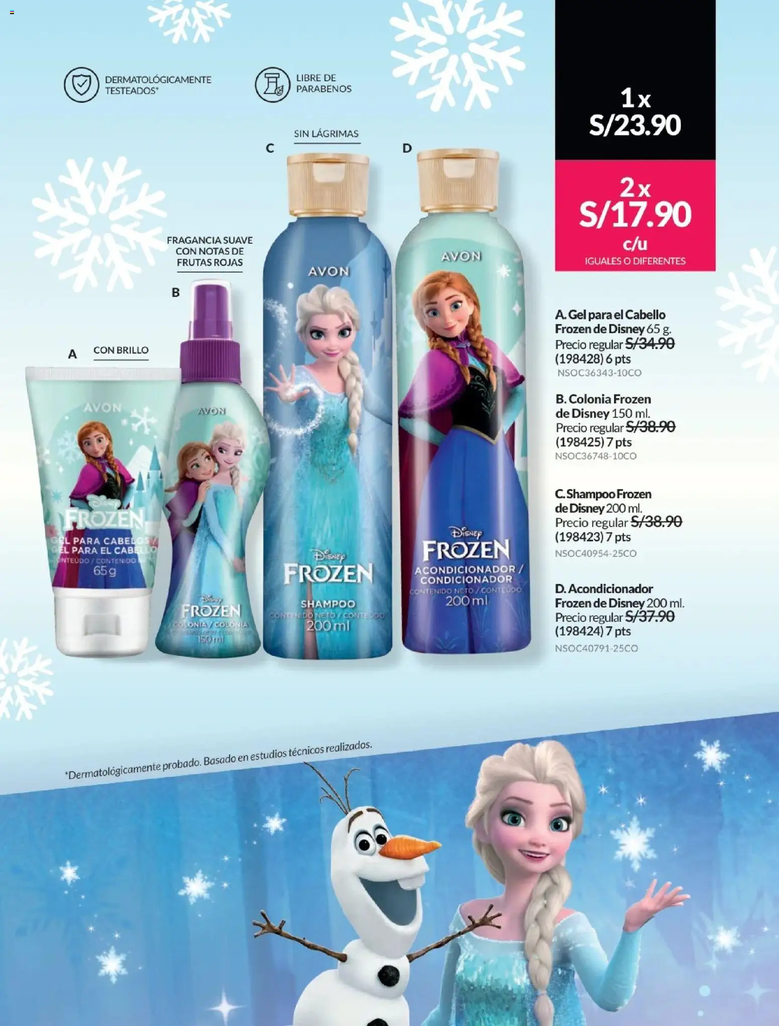 Catálogo Avon válido desde 24.05.2026 | Página: 216 | Productos: Shampoo, Acondicionador, Fragancia