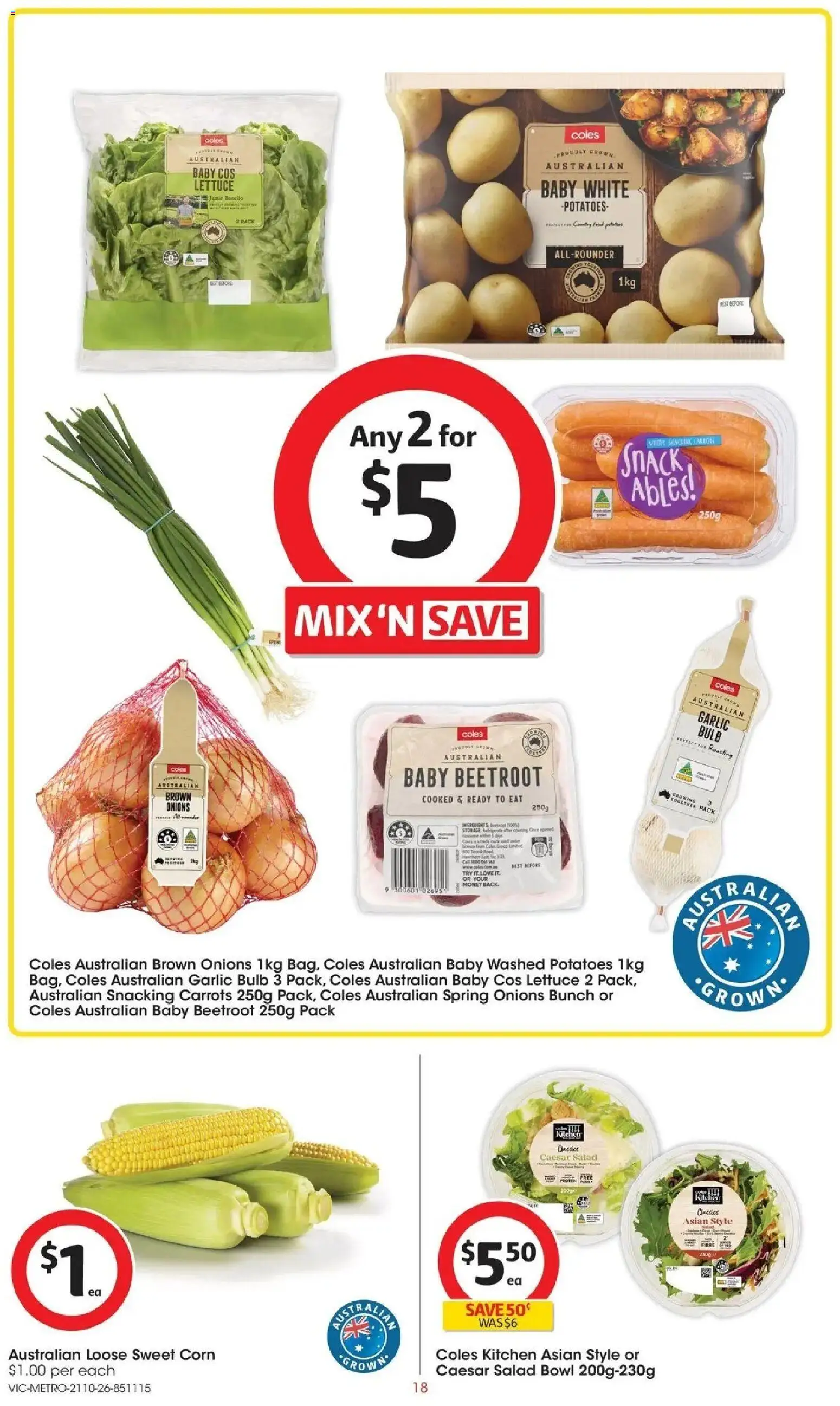 ﻿Coles catalogue valid from 21/10/2026 > Online Australia | Page: 18