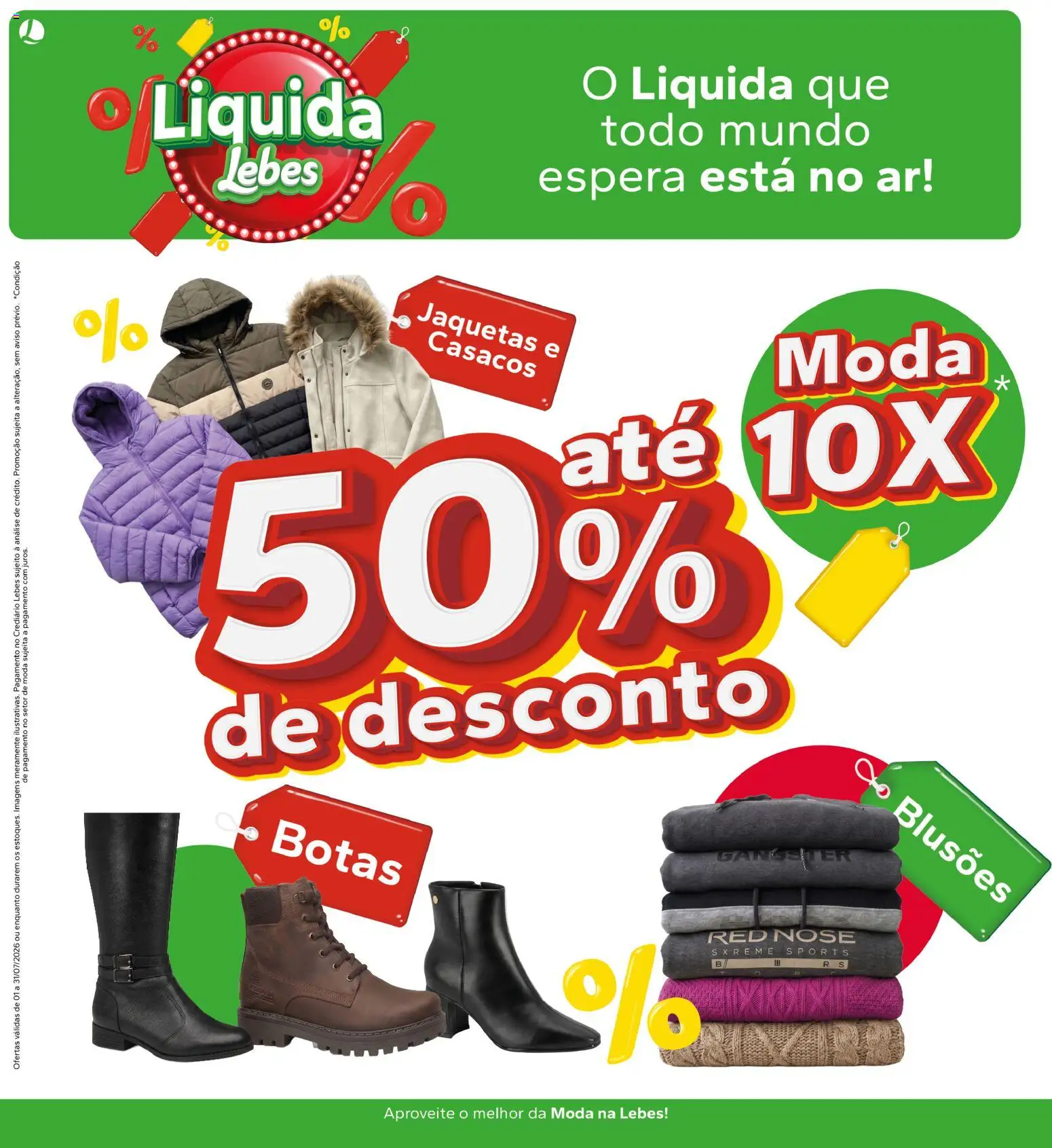 Lebes Folheto - válido de 01/07/2026 | Página: 2 | Produtos: Botas