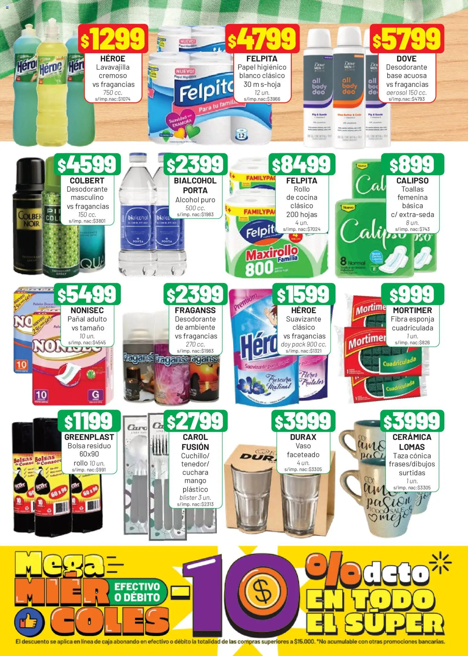 Almacor catálogo │ válido desde el 06/08/2026 | Página: 8 | Productos: Papel higiénico, Body, Toallas, Suavizante