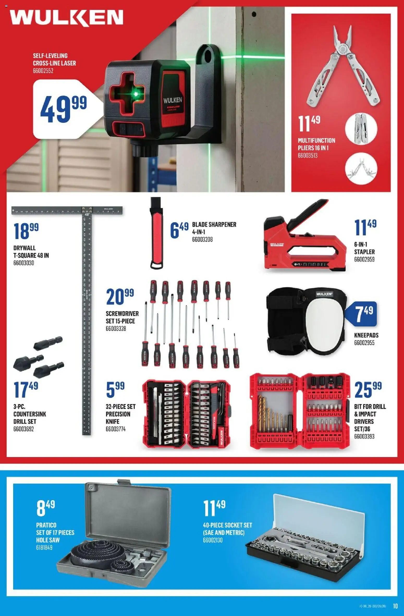 Canac flyer valid from Sep 3, 2026 | Page: 11 | Products: Stapler, Socket