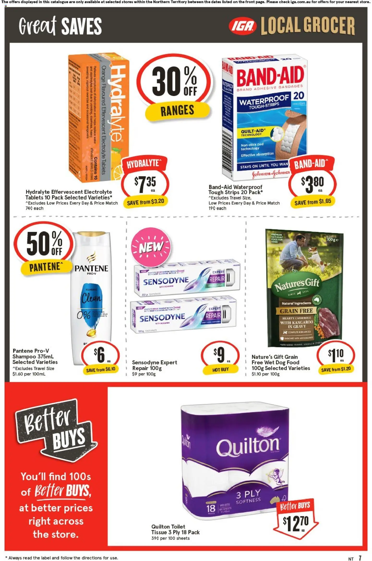 IGA catalogue - valid from 02/09/2026 | Page: 8 | Products: Food, Toilet, Strips, Tablets