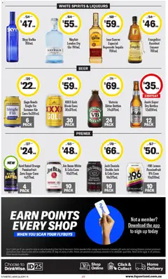 Preview of Coles catalogue NT - valid from 30/09/2026 | Page: 49 | Products: Passionfruit, Vodka, Whiskey, Sugar