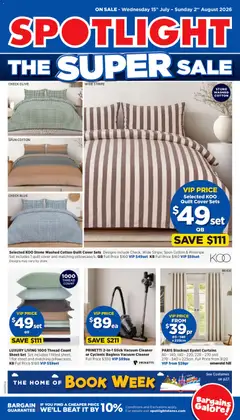Preview of Spotlight catalogue - valid from 15/07/2026