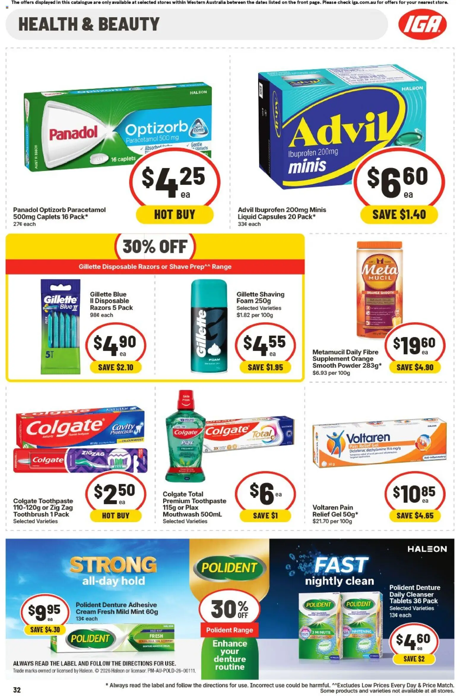 IGA catalogue - valid from 28/10/2026 | Page: 32