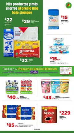 Vista previa de Bodega Aurrerá folleto, nuevo folleto de la tienda, válido en México a partir del 22.04.2026 | Página: 7 | Productos: Harina, Café, Vitaminas, Banco