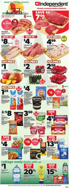Preview of Independent Grocer weekly flyer / circulaire from shop Independent Grocer valid from 28.05.2026