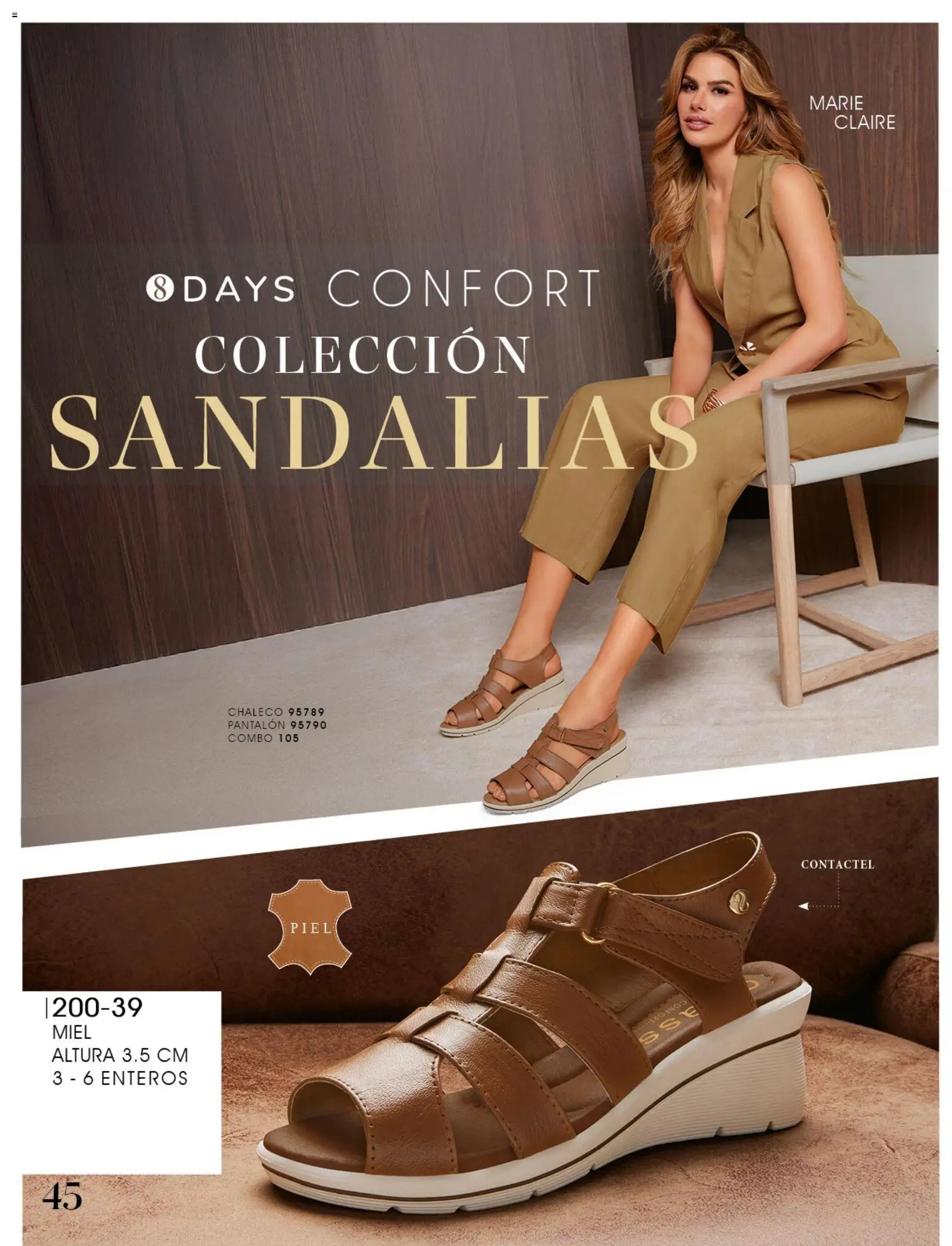 Nuevas ofertas de Cklass válidas en toda la República Mexicana desde el 08/07/2026. ¡Encuentra las mejores ofertas en Cklass catálogo Confort! | Página: 46 | Productos: Chaleco, Sandalias