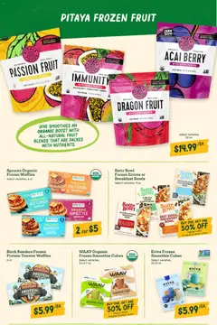 Preview of Sprouts weekly ads valid from 06/24/2026 | Page: 14 | Products: Toaster, Butter, Eggs, Mango