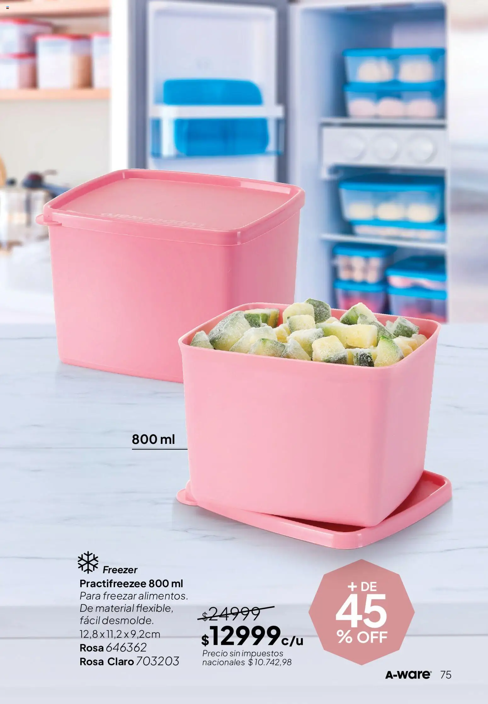 Tupperware Folleto │ válido desde el 01/09/2026 | Página: 76 | Productos: Freezer